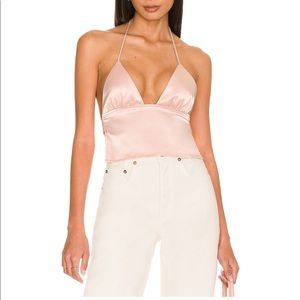 More to Come revolve brand halter style open back top (good for a night out!)